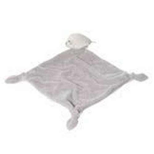 Doudou Phoque Poisson Blanc Gris Artesavi Mouchoir Peluche Jouet Foca Comforter Fish White And Grey