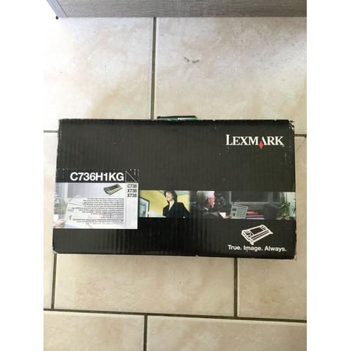 Toner Lexmark Pelikan C736H1KG compatible noir 1392b