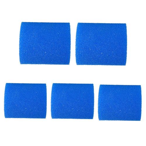 5PCS Filtre Pour Piscine Intex Type H, Mousse à Cartouche éponge Réutilisable Et Lavable