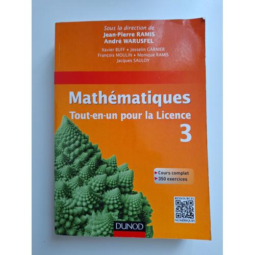Mathématiques. Tout-En-Un Pour La Licence 3 (Cours + Exercices)