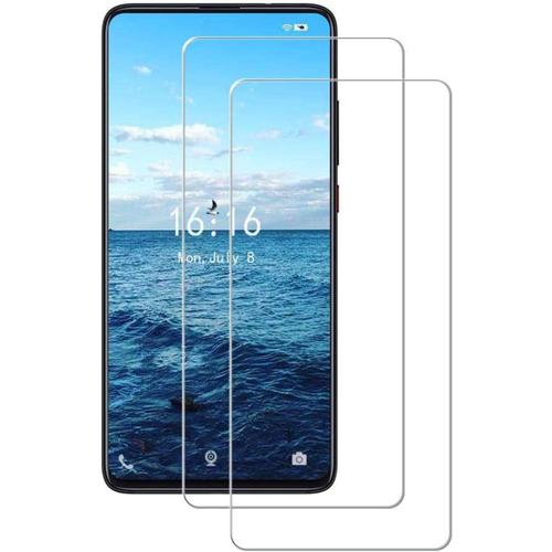 2-Pièces Pour Xiaomi Mi 9t/Redmi K20/K20 Pro Verre Trempé,Pour Xiaomi Mi 9t/Redmi K20/K20 Pro Protection Écran Protecteur D'écran Full Vitre Trempe Screen Protector Transparent