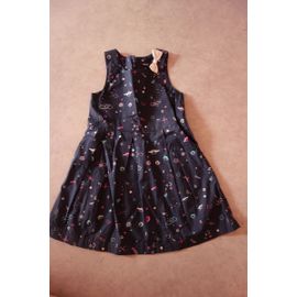 Robe Tissu Marine Imprimé "Galaxie" Kiabi - 4 Ans