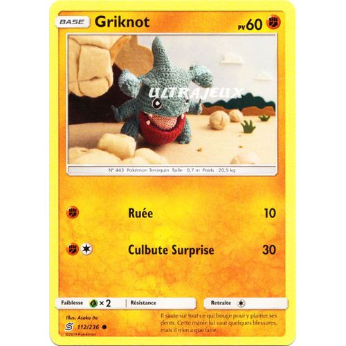 Pokémon - 112-R/258 - Griknot - Reverse