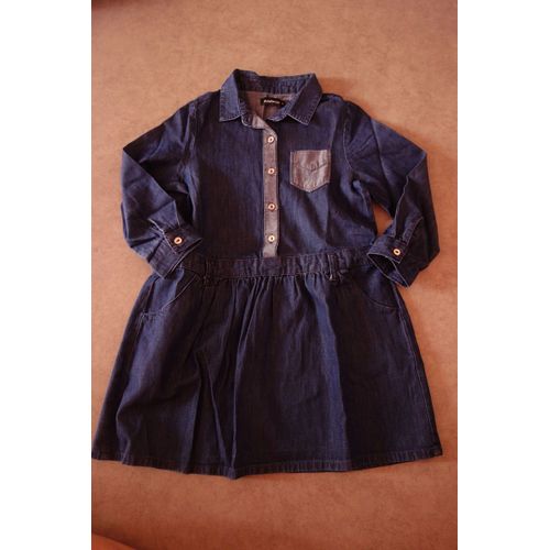 Robe Manches Longues En Jean In Extenso - 4 Ans
