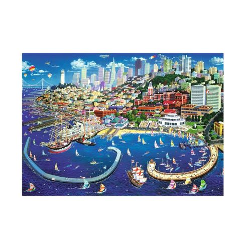 Puzzle 2000 Pièces Baie De San Francisco