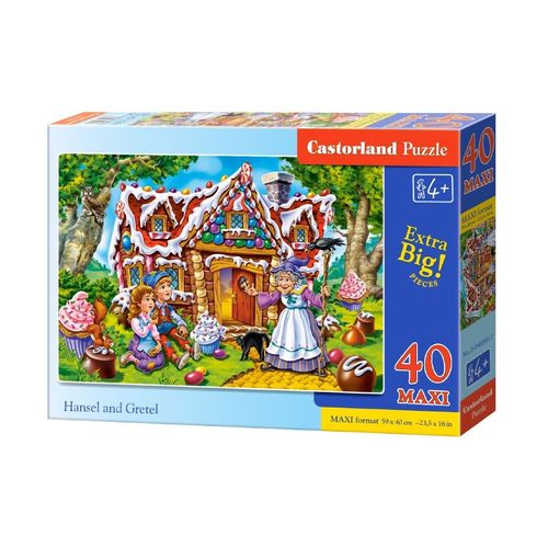 Puzzle 40 Pièces Pièces Xxl - Hansel & Gretel
