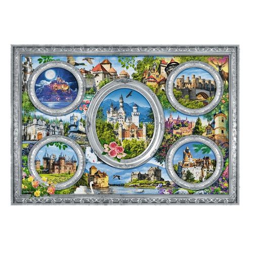 Puzzle 1000 Pièces Châteaux Du Monde