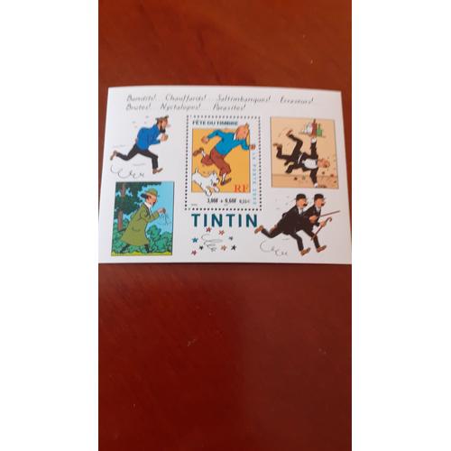 2000 Bloc De Timbre Neuf De France. Fête Du Timbre Tintin