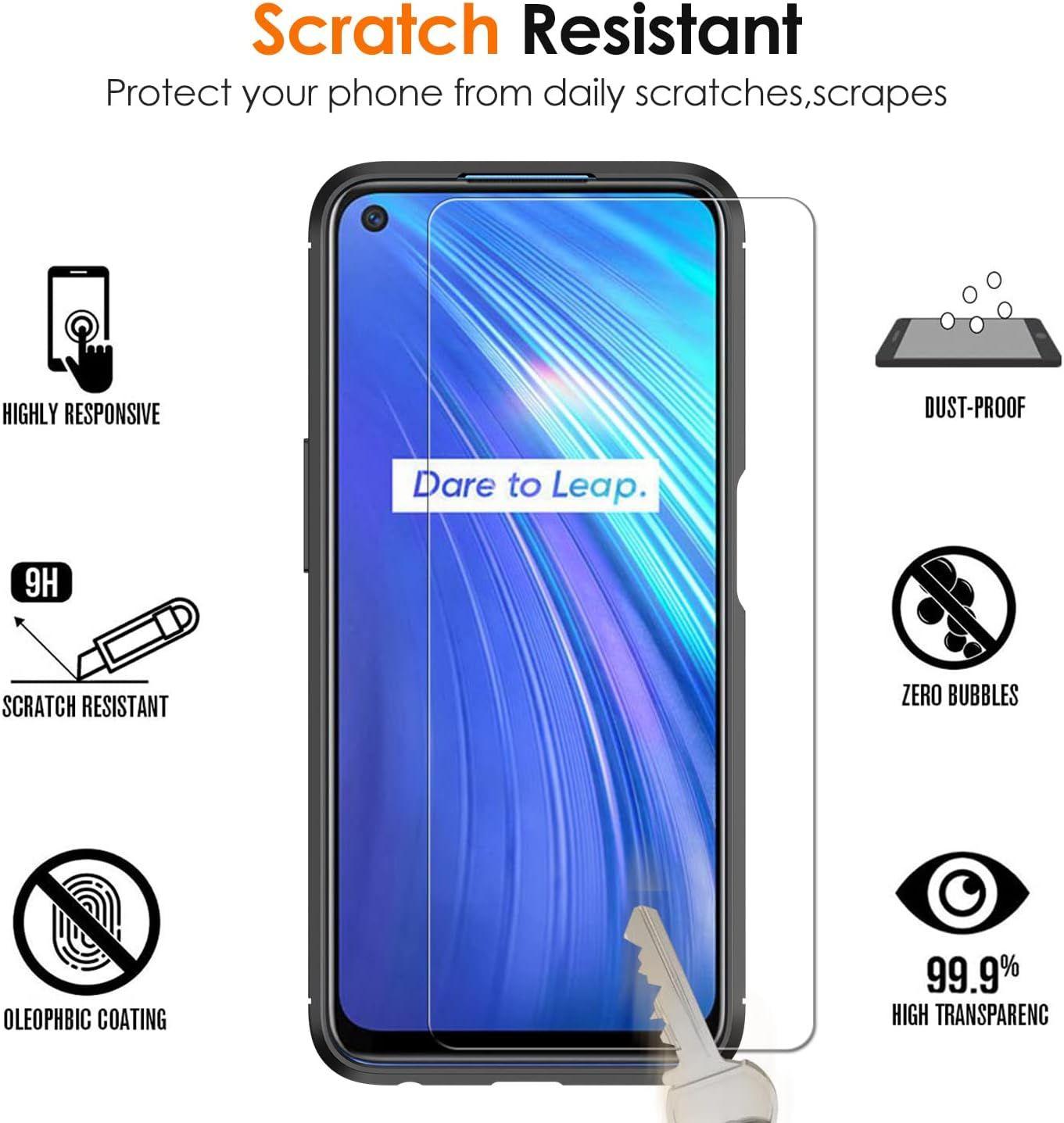 Coque Pour Oppo Realme 6 Oppo Realme 6s, Avec 3 Pices En Ve... - 6