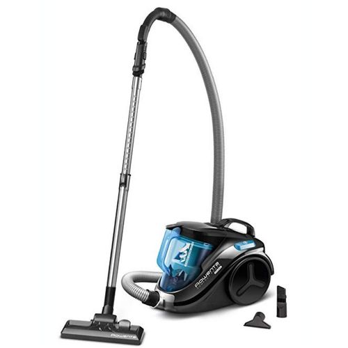 Rowenta Compact Power Cyclonic RO3731EA - Aspirateur - traineau - sans sac - bleu/noir