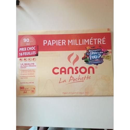 Papier Canson Millimétré