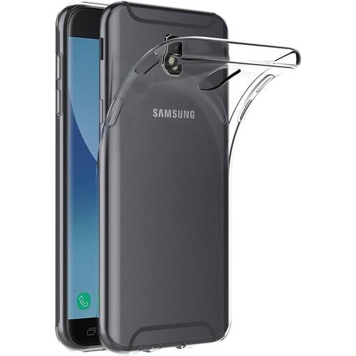 Coque Pour Samsung Galaxy J7 2017 Sm-J730f/Ds 5,5 Pouces Etui Housse Protection En Tpu Avec Absorption De Choc Bumper Et Anti-Scratch