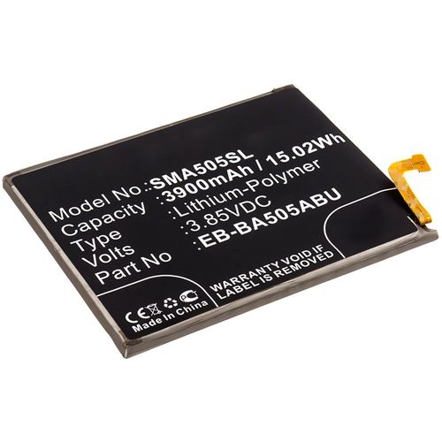 Batterie Pour Samsung Galaxy A50 (Sm-A505f) - Eb-Ba505abn, Eb-Ba505abu, Gh82-19269a (3900mah) , Batterie De Remplacement