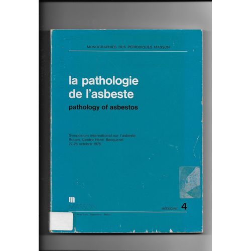 La Pathologie De L'asbeste