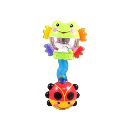 Hochet 2 En 1 : Grenouille Avec Pieds Texture A Mordiller Et Coccinelle Avec Cliquette - Fisher Price - Jouet Eveil Enfant