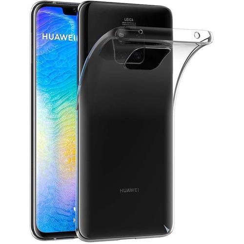 Coque Huawei Mate 20 Pro - Housse Etui Gel Tpu Silicone Transparent Protection Souple Ultra Mince Fine Slim Leger Anti Choc Résistant