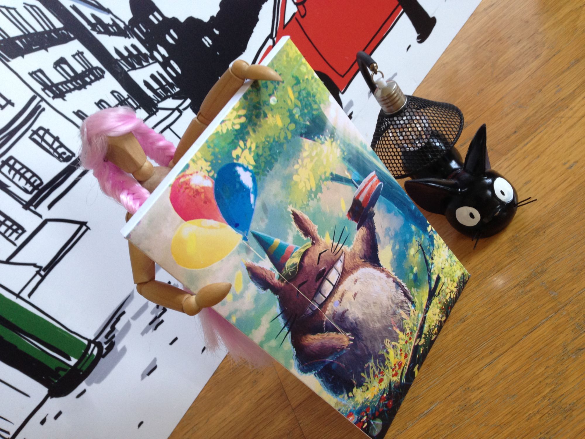 Carte D Anniversaire Totoro N 1 Affiches Rakuten