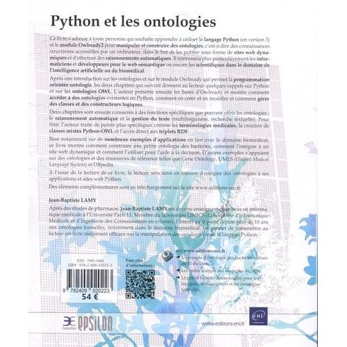 Python Et Les Ontologies