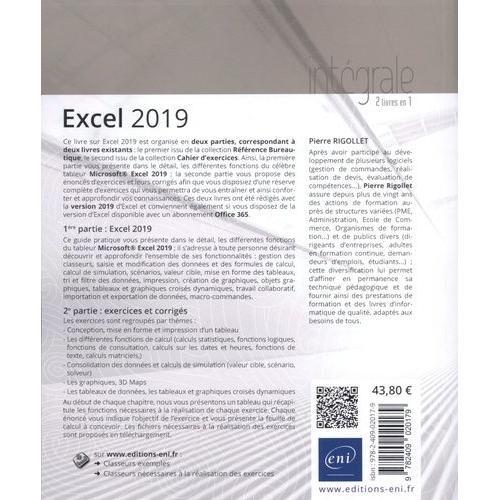 Excel (Versions 2019 Ou Office 365)