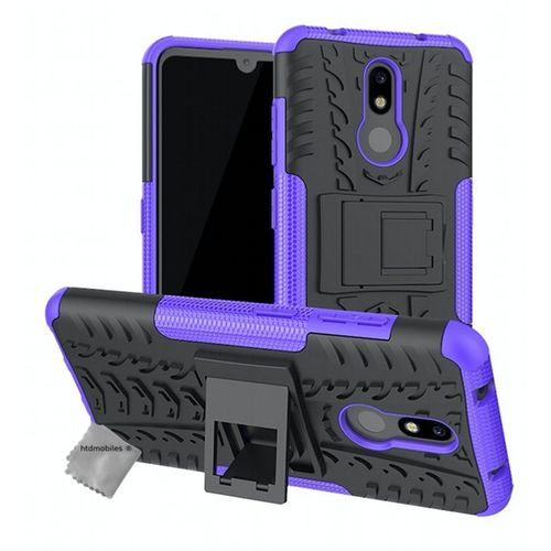 Housse Etui Coque Rigide Anti Choc Pour Nokia 3.2 + Film Ecran - Mauve