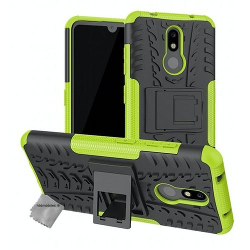 Housse Etui Coque Rigide Anti Choc Pour Nokia 3.2 + Film Ecran - Vert