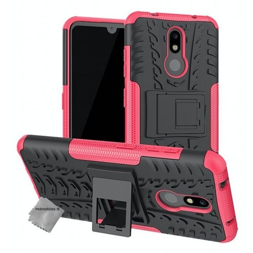 Housse Etui Coque Rigide Anti Choc Pour Nokia 3.2 + Verre Trempe - Rose