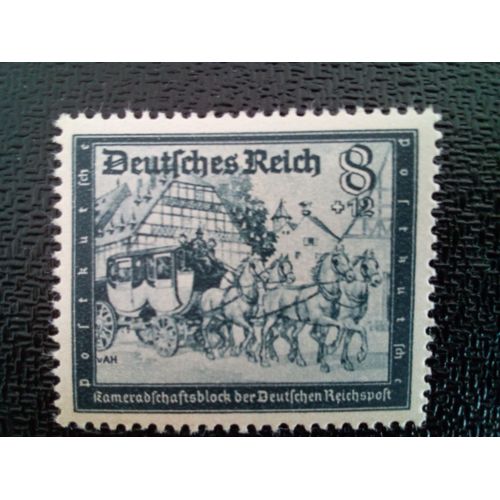 Timbre Allemagne / Reich Yt 806 Ancien Entraîneur De Courrier 1944 ( 6812 )