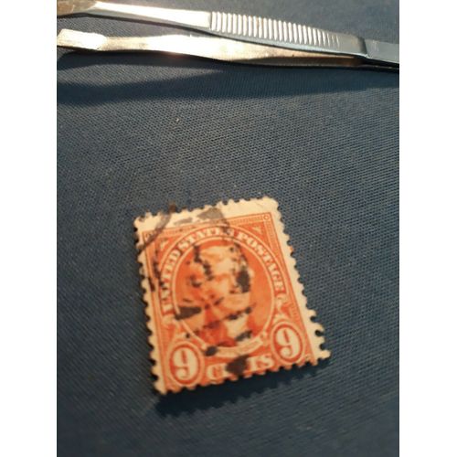 Timbre Usa United Postage Thomas Jefferson 9 Cents Stamp Tp3
