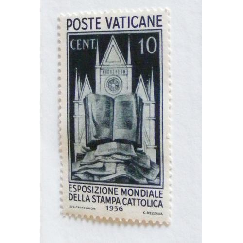 Timbres Vatican Exposition Mondiale De La Presse Catholique (10)