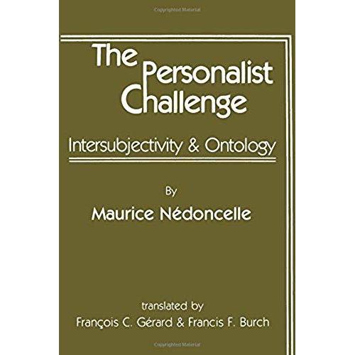 The Personalist Challenge