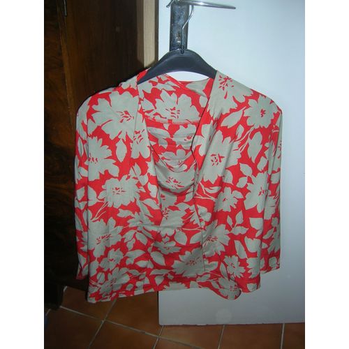 Ensemble Gilet Et Débardeur Taille 38/40 Polyester 100%.