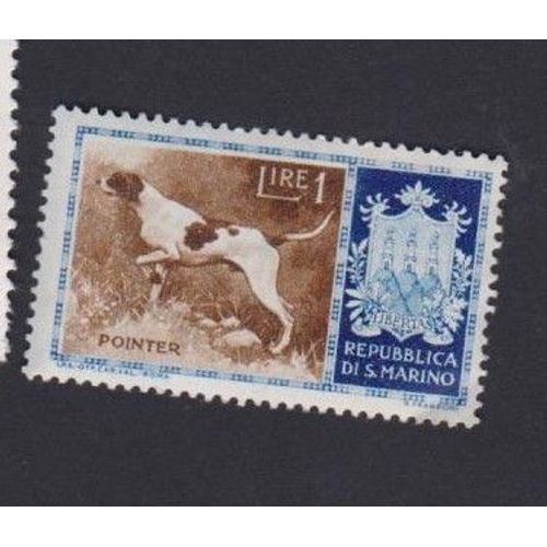 Timbre Chien Dog De Chasse Tp7