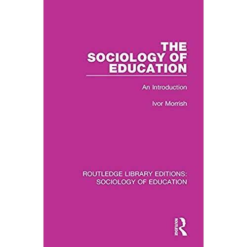 The Sociology Of Education