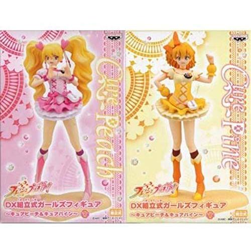 Fresh Pretty Cure Dx Assembly Type Girl Figure   Cure Peach And Cure Pine Hen (Japan Import)