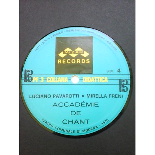 Luciano Pavarotti Et Mirella Freni - Accadémie De Chant - Modena 1976