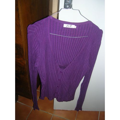 Gilet Manches Longues Avec Bustier Jcl Taille M.