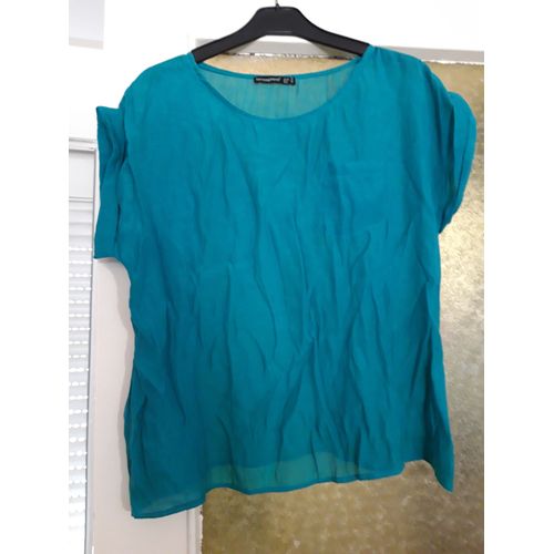T Shirt Vert Poche Devant T38
