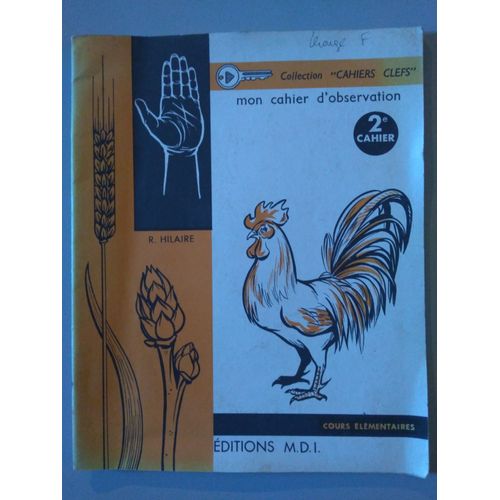 Mon Cahier D'observation
