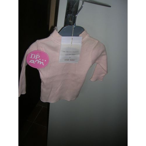 Sous-Pull Dpam 3 Mois 100% Tout Doux Coton.