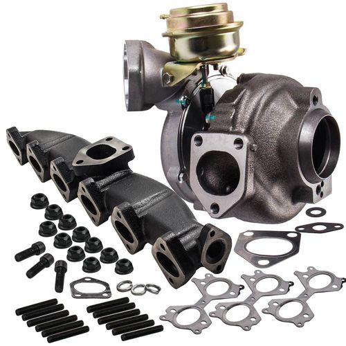 For Bmw X5 E53 3.0d M57n Turbocharger Turbo Exhaust Manifold 742417 11652243402
