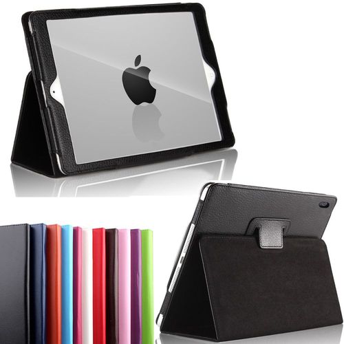 Housse Nouvel Apple Ipad Mini 7.9 Pouces 2019 (Ipad Mini 5) Wifi - 4g/Lte Noire Avec Stand - Etui Coque Noir De Protection Tablette New Ipad Mini 7.9 Pouces 2019 - Accessoires Pochette Xeptio Case