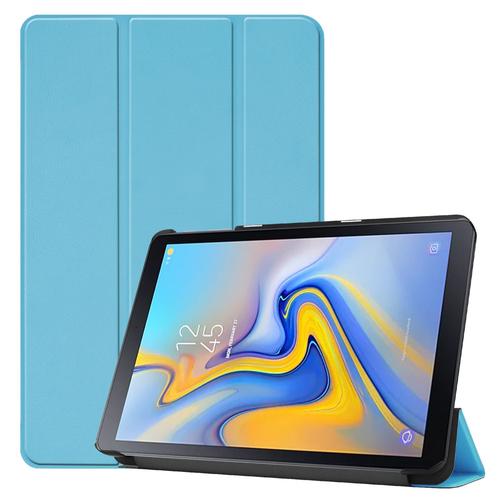 Etui Samsung Galaxy Tab S5e 10.5 2019 Wifi - 4g/Lte Smartcover Pliable Bleu Clair Avec Stand - Housse Coque De Protection Galaxy Tab S5e 10.5 T720 / T725 - Accessoires Tablette Pochette Smart Case !