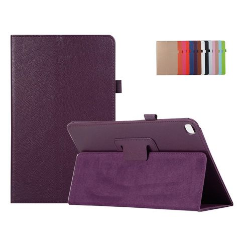 Housse Samsung Galaxy Tab S5e 10.5 2019 Wifi - 4g/Lte Violette Avec Stand - Etui Coque Violet De Protection Tablette Galaxy Tab S5e 10.5 T720 / T725 - Accessoires Pochette Xeptio Case