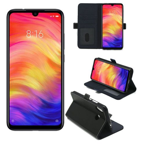 Xiaomi Redmi Note 7 / Note 7 Pro Etui Protection Portefeuille À Rabat Avec Porte Cartes - Housse Redmi Note 7 Folio Coque Silicone Antichoc Smartphone 2019 - Accessoires Pochette Case