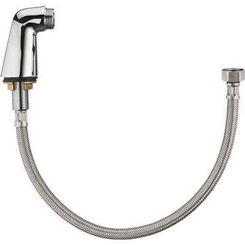 Colonnette m G3/4 avec flexible f G1/2 l:500 chr coque 2 pièces NOYON & THIEBAULT