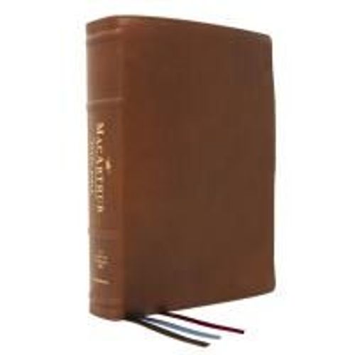 Nasb, Macarthur Study Bible, 2nd Edition, Premium Goatskin Leather, Brown, Premier Collection, Comfort Print