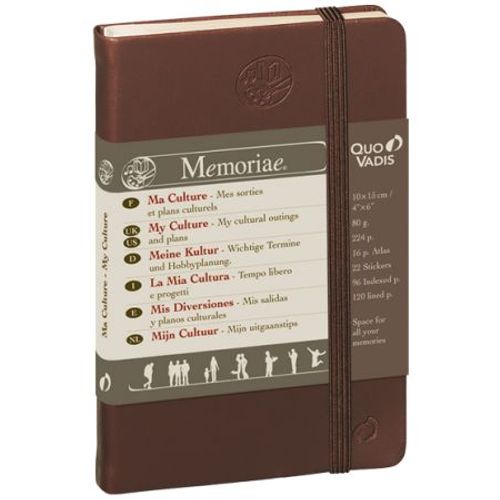 Carnet Thématique 10x15 Memoriae Ma Culture Ml