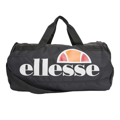 Ellesse Sac De Sport Unisexe - Pelba Barrel Bag, Logo Imprimé, 22 X 50 X 30 Cm (Hxlxp) Noir