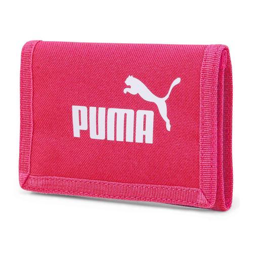 PUMA Porte-Monnaie Unisexe - Phase Wallet, Logo imprimé, 8x13x2cm (HxLxP) Rose clair