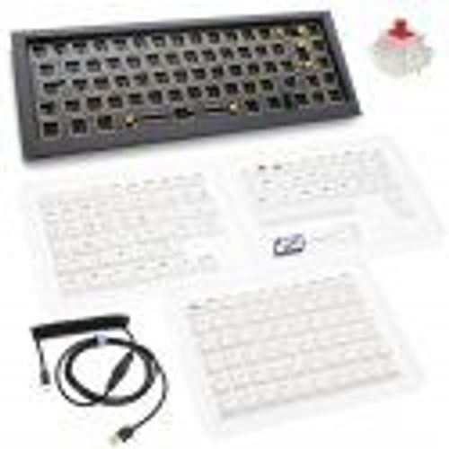 Ducky Outlaw 65 Gaming-tastatur, Barebone - Schwarz (iso)